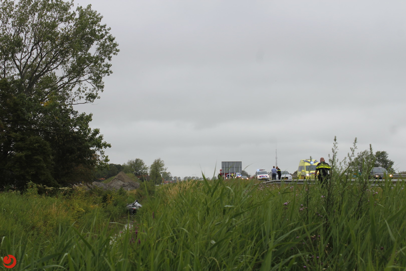 gewonde eenzijdig ongeval n31 112 fryslân