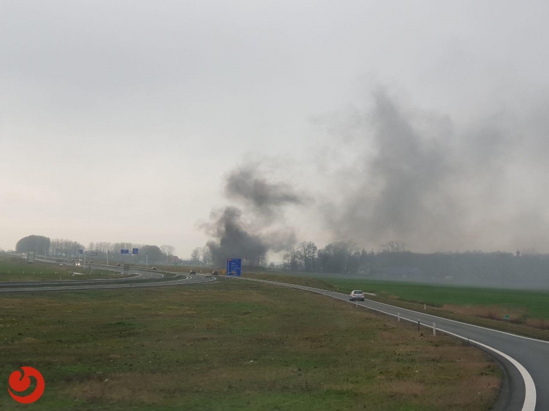 Brandstapel Marssum