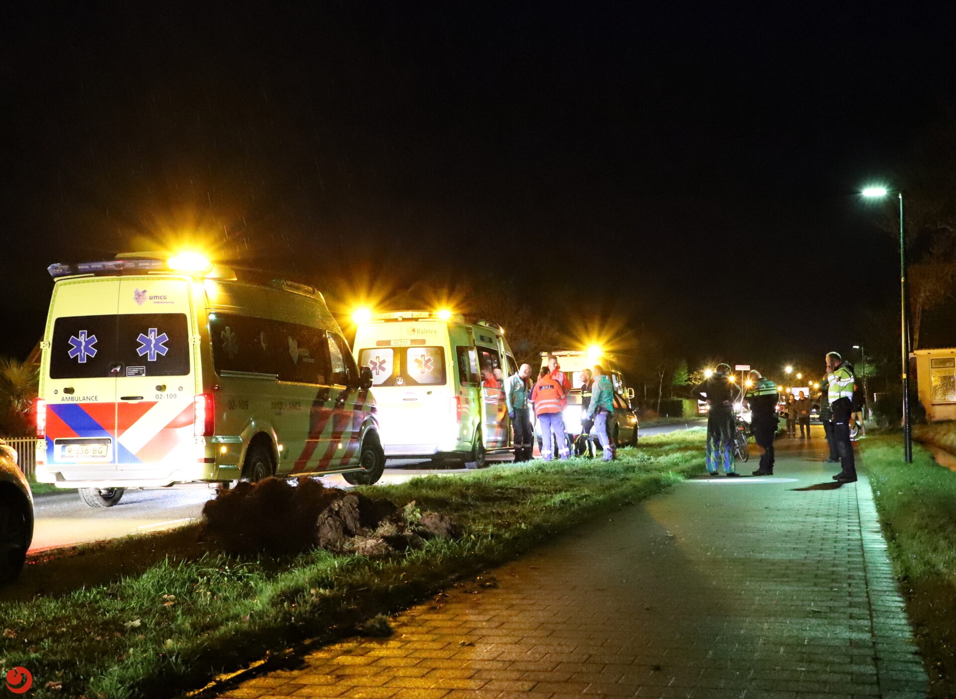 Ernstig Gewonde Bij Botsing Tussen Fietsers In Opeinde Frysl N